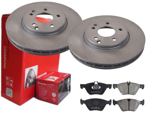 ДИСКИ КОЛОДКИ BREMBO ПЕРЕДНІЙ CROSSFIRE 300 ММ