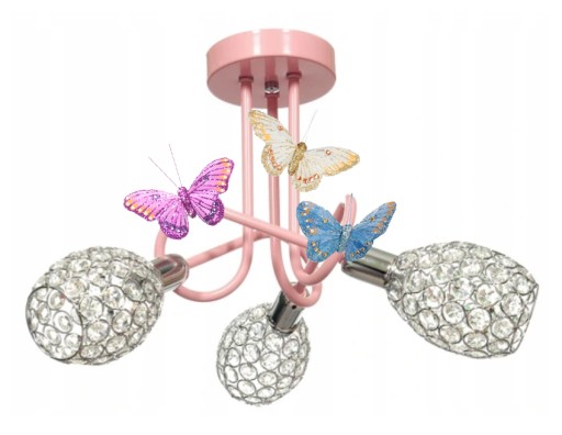 Стельовий світильник Light Dark Е27 троянди та фіолетові