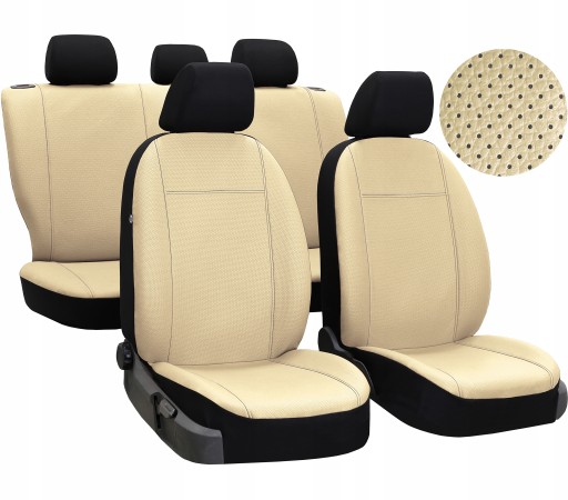 ПЕРФОРОВАНА ШКІРА ІНДИВІДУАЛЬНІ ЧОХЛИ ДЛЯ CITROEN C4 II