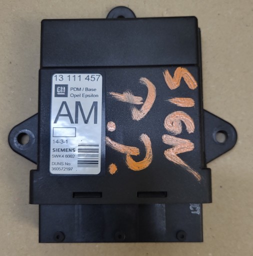 module control unit Z door right front OPEL SIGNUM VECTRA C OE EU