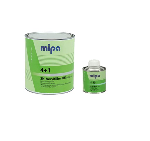 MIPA грунтовка 2K-HS-ACRYLFILLER 4+1 1L+utw. J. серый