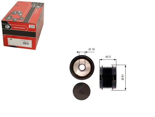 OAP7103 - Муфта генератора seat exeo st 2.0 tfsi (3r5)