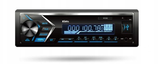 Xblitz rf200 автомобільний радіоприймач Bluetooth MP3 USB