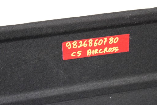 plato boot 9826860780 CITROEN C5 AIRCROSS