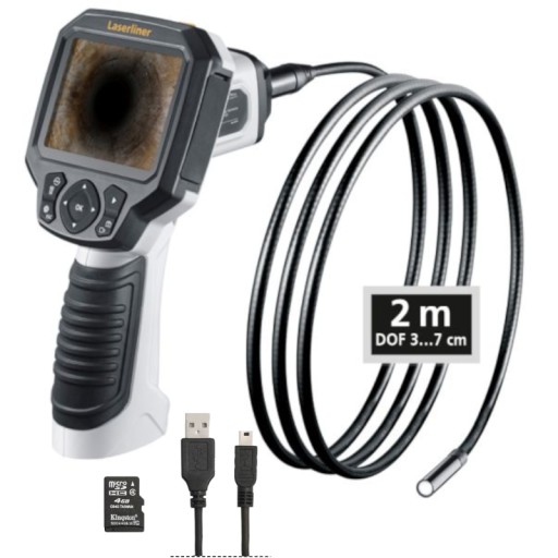 VIDEOSCOPE PLUS LASERLINER інспекційна камера 2 м