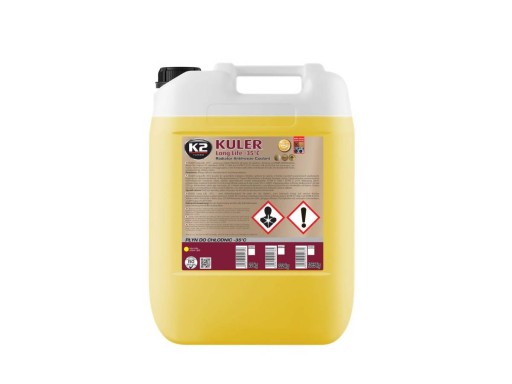 ОХЛАЖДАЮЩАЯ ЖИДКОСТЬ KULER-35C ЖЕЛТЫЙ 20 КГ