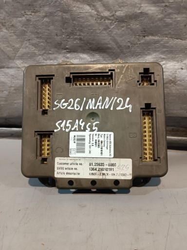 MAN AUTOBUS Bedienteil MUX2-M 1364.21010101 048621