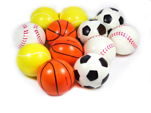 Набір антистресових м'ячів Perfect Sport 12 шт.