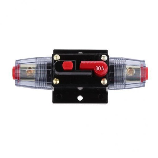 6X 30A Stereo Switch Inline Circuit Breaker