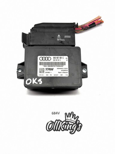 AUDI A4 S4 B8 A5 8T 8F module control unit electric brake 8K0907801C
