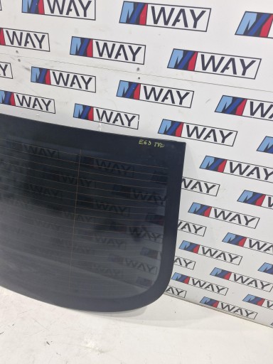 BMW E63 E64 FENSTER heck hinten Original