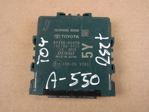 Модуль контроллера toyota rav4 v 2018+ 8934042070 89340-42070