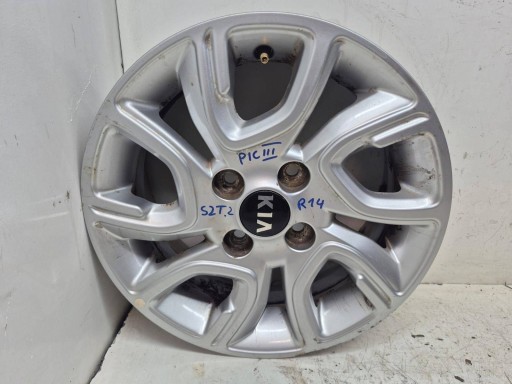 KIA PICANTO III original disk hliníkový R14 4x100 ET 45 2017