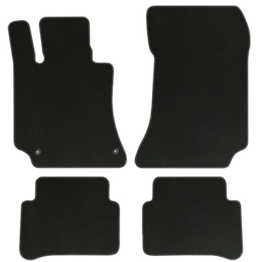 Велюровий килимок Mercedes E W212 2009 - 2016 LUX