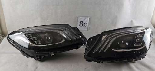 A2229061905, A2229062005 - MERCEDES S 222 LIFT FULL LED ЛІВА ПРАВА МНОГОПРІМНАЯ ФАРА W222
