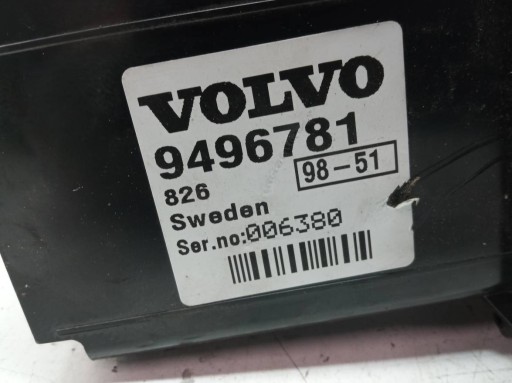 control panel TELEFONEM 9496781 Volvo S80 and (1998-2006)