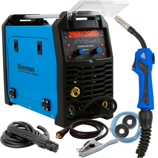 Зварювальний апарат MIGOMAT mig 200 алюмінієвий імпульсний Синергія