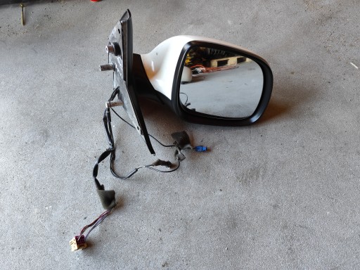 mirror VW T5 LIFT right of the passenger biale 7 pin + 3 anteny