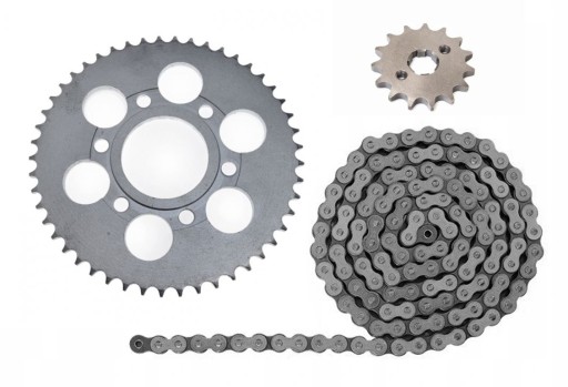 ZP42814ZPR7001 - КОМПЛЕКТ ЦЕПНОЙ ПРИВОД YBN ЗВЕЗДОЧКИ ZIPP PRO GT 50