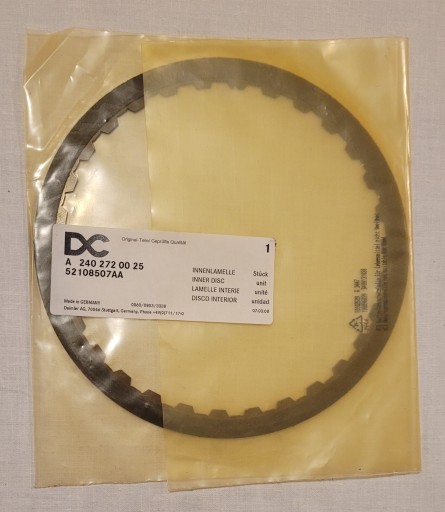 Мерседес диск АКПП 2402720025