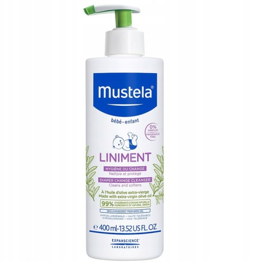 Доглядаючий крем Mustela 400 мл