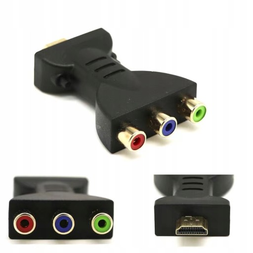 Аудіо/відеоадаптер HDMI та 3 RCA