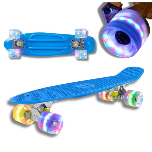 LED СКЕЙТБОРД ДОШКА ЗАНЯТТЯ ДЛЯ ДІТЕЙ ДОШКА КОЛЕСА КОЛЕСА РОЛИКИ RGB