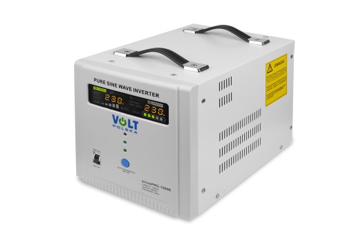 Аварийный источник питания вольт sinuspro 1500e полный синус, постоянная фаза вне аккумулятора.