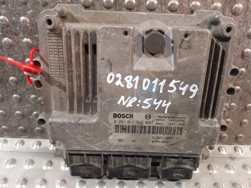 Centralina Motore 0281011549 8200310863 Renault Megane II 1.9 DCI