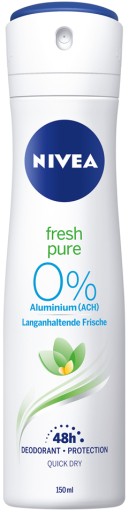 nivea fresh pure dezodorant w sprayu 150 ml   