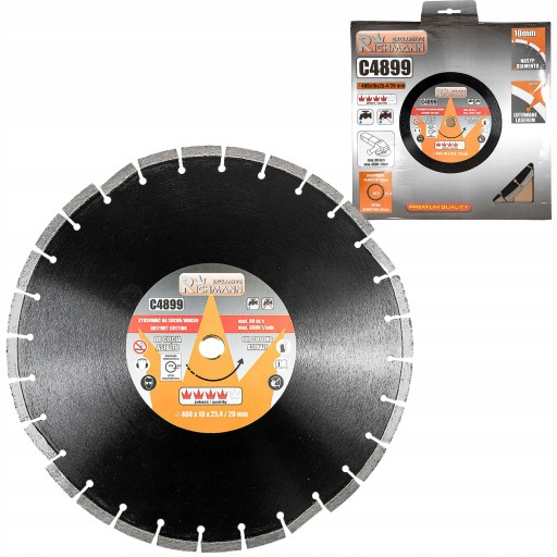 Алмазный диск для асфальта 400 мм RICHMANN C4899