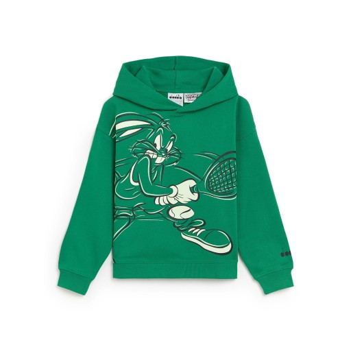 Дитячий світшот Diadora розмір 141 з довгим рукавом зелений