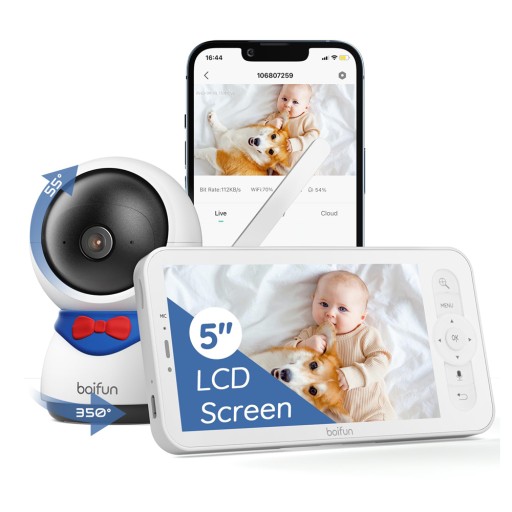 Boifun білий електронний радіоняня