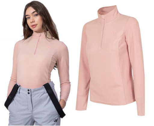 Білизна з довгим рукавом 4F H4Z22 рожевий, XXL