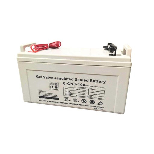 Гелевый аккумулятор 100 ач br 6-cnj-100 для фотоэлектрических солнечных ламп
