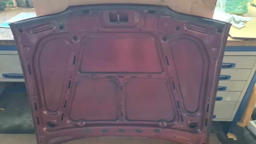 FORD SIERRA 1992R COFANO COLORE NOUVEAU RED STAN SUPER