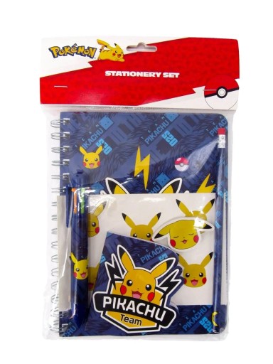 НАБІР ШКІЛЬНОГО ПРИНАДДБАННЯ POKEMON + ЗОШИТ