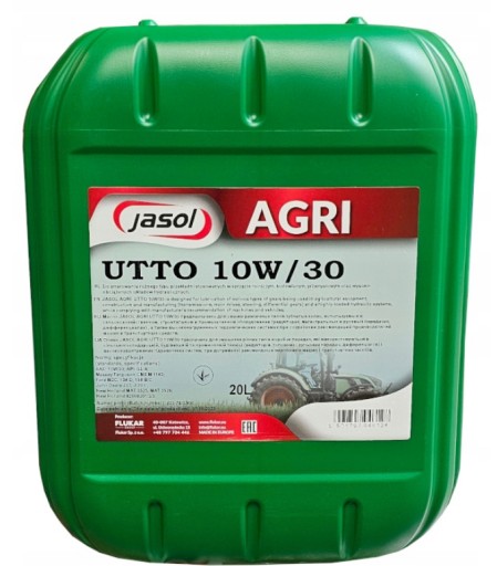 Многофункциональное масло jasol agri utto 10w30 gl-4 20л + ароматическая подвеска