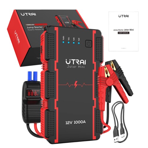 BOOSTER STARTER запуск мощный 1000A 13000 мАч