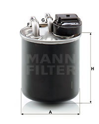 820/20 - Топливный фильтр MANN-FILTER WK820 / 20 WK82020
