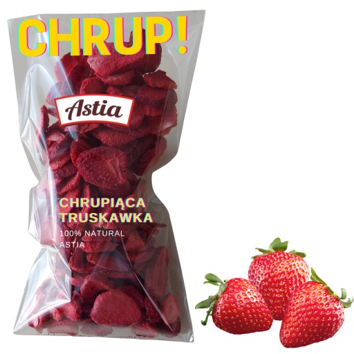Полуниця ліофілізована скибочками Астія 100 г