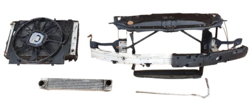 Przode61e60DIESEL - BMW E60 E61 КОМПЛЕКТ ПЕРЕДНЕГО РЕМНЯ ПОДЪЕМНИКА РАДИАТОРА