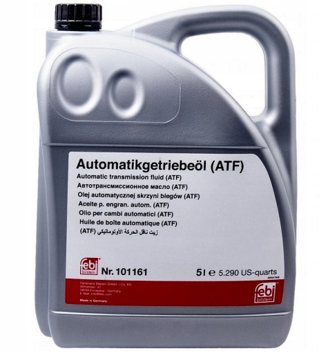 101161 - Масло ATF FEBI 5L красный автоматическая коробка о