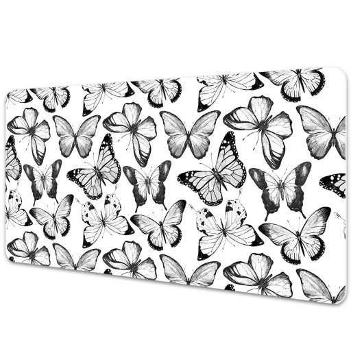 Podložka na stôl Motýľ čierno-biela 90x45 cm