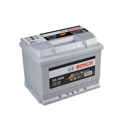 Аккумулятор 63 Ач BOSCH S5 S5005 0 092 S50 050
