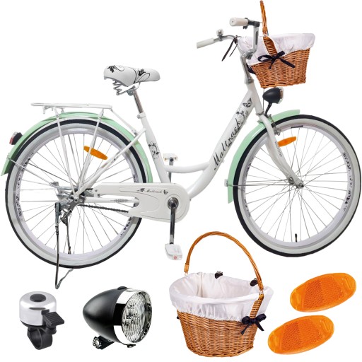 Міський велосипед MalTrack 110547 рама 17 дюймів 26 білий