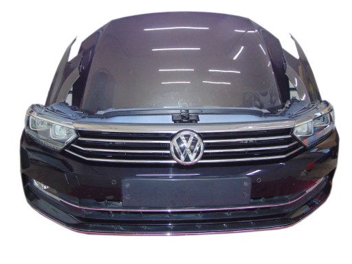 VW PASSAT B8 ПЕРЕДНИЙ БАМПЕР 4XPDC LED LC9X HIGHLINE