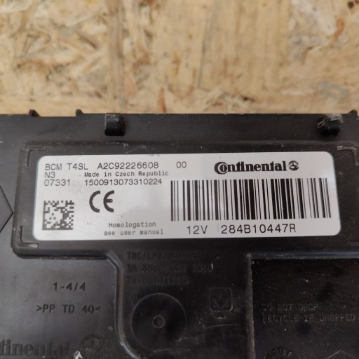 modul BCM RENAULT DACIA 284B10447R