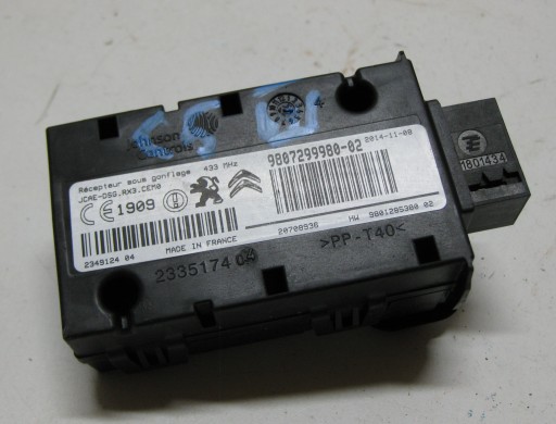 CITROEN C5 III 14R modulo Centralina sensore pressione pneumatici, gomme 9807299980