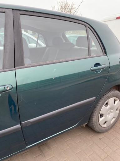 door left rear. rear part code lakieru 6R4 Toyota Corolla E12 01-07
